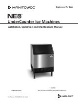 Manitowoc NEO U Model Undercounter Installation guide