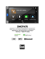 Dual DMCPA70 Owner's manual