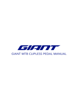 Giant Pedals User manual