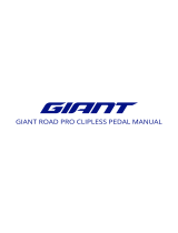 Giant Road Pro Pedal User manual