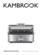 Kambrook 3 Way™ Egg Cooker Operating instructions