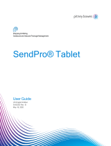Pitney Bowes SendPro Tablet User manual