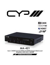 CYP MA-421 User manual