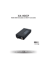 CYP XA-HDCP User manual