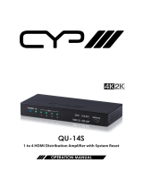 CYP QU-14S User manual