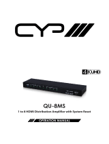 CYP QU-8MS User manual