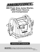 Schumacher 260-9517 Owner's manual