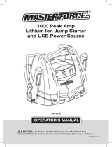 MasterForce Fake Owner's manual