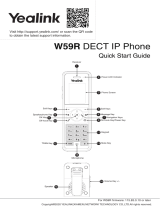 Yealink W59R Quick start guide