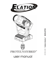 Elation PROTEUS HYBRID FC User manual