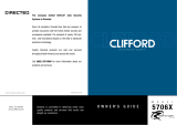 Clifford 5706V Owner's manual