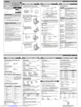 Brother P-touch PT-80 User manual