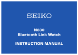 Seiko N830 Operating instructions