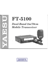 YAESU FT-5100 User manual