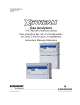 Emerson X-STREAM Series User manual