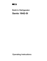AEG Santo 1642-5I Owner's manual