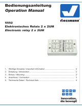 Viessmann 5552 Operating instructions