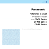 Panasonic CF-W8 Series Reference guide