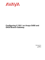 Avaya G450 Manager Configuration manual