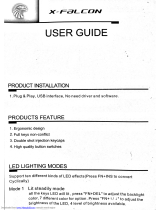 X-Falcon Z-88 User manual