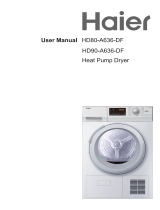 Haier HD90-B636 Owner's manual