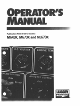 Nothern Lights M643K User manual