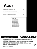 Vent-Axia Azur 150 User manual