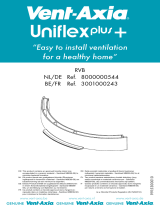 Vent-Axia Uniflexplus+ RV User manual