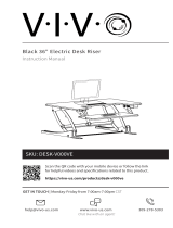 Vivo DESK-V000VE Assembly Instructions
