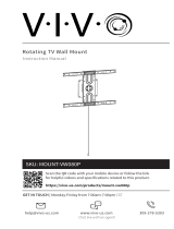 Vivo MOUNT-VW080P Assembly Instructions