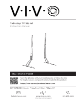 Vivo STAND-TV00T Assembly Instructions