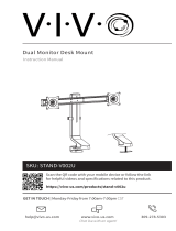 Vivo STAND-V002U Assembly Instructions