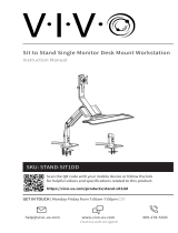 Vivo STAND-SIT1DD Assembly Instructions