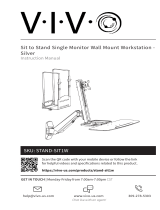 Vivo STAND-SIT1W Assembly Instructions