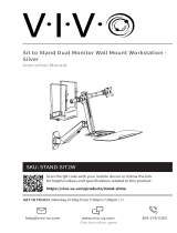 Vivo STAND-SIT2W Assembly Instructions