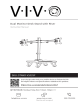 Vivo STAND-V102SF Assembly Instructions