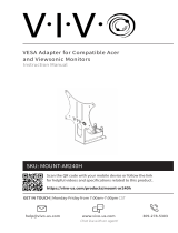 Vivo MOUNT-AR240H Assembly Instructions