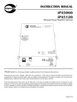 Amperes iPA5060/ iPA5120 User manual