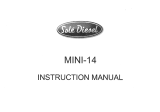 Solé Diesel MINI-14 User manual