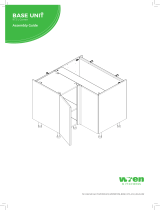 Wren 972mm L Corner Base Unit Assembly Manual