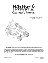 White Outdoor LT 542H User manual