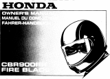 Honda CBR900RR Owner's manual