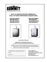 Summit SBC58BLBICSSADATWIN User manual