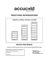 AccuCold ACR1151 Owner's manual
