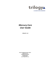 Clear-Com Trilogy Mercury Core User guide