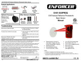 ENFORCER E-931-S33PRGQ Installation guide