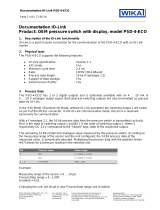 WIKA PSD-4-ECO Operating instructions
