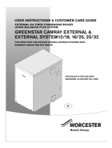 Worcester Greenstar External Camray Utility 12-18, 18-25, 25-32 (01.05.2009-21.07.2016) Operating instructions