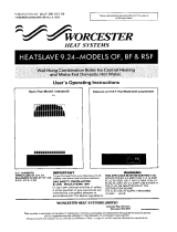Worcester Heatslave 9.24 RSF (01.10.1988-21.07.2016) Operating instructions