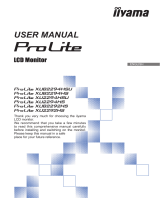 iiyama ProLite XU2294HSU-B1 User manual